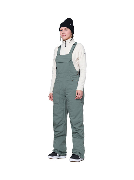 Burton Women's [ak] Kimmy Gore-Tex 2L Bib Snow Pants - Kelp  Shop Snow  Pants & Suits at Trojan Wake Ski Snow & Snow Skiers Warehouse