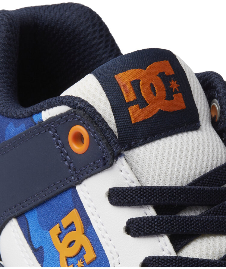 DC Dc Pure Elastic (Youth) | Shady Blue/Orange