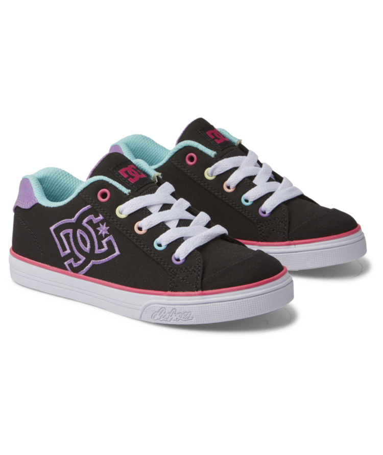 DC Dc Chelsea (Youth) | Black/Multi Stripe