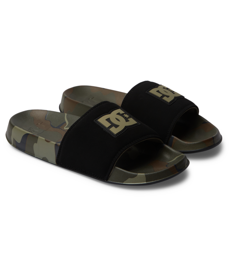 DC Dc Slide Se (Mens) | White/Black/Camo