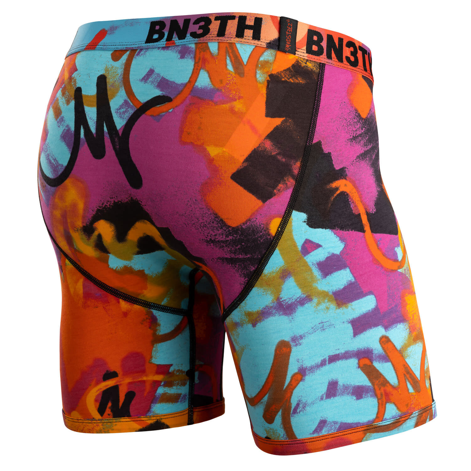 BN3TH Bn3Th Classic Boxer Brief Print | Madsteez Crazy Orange