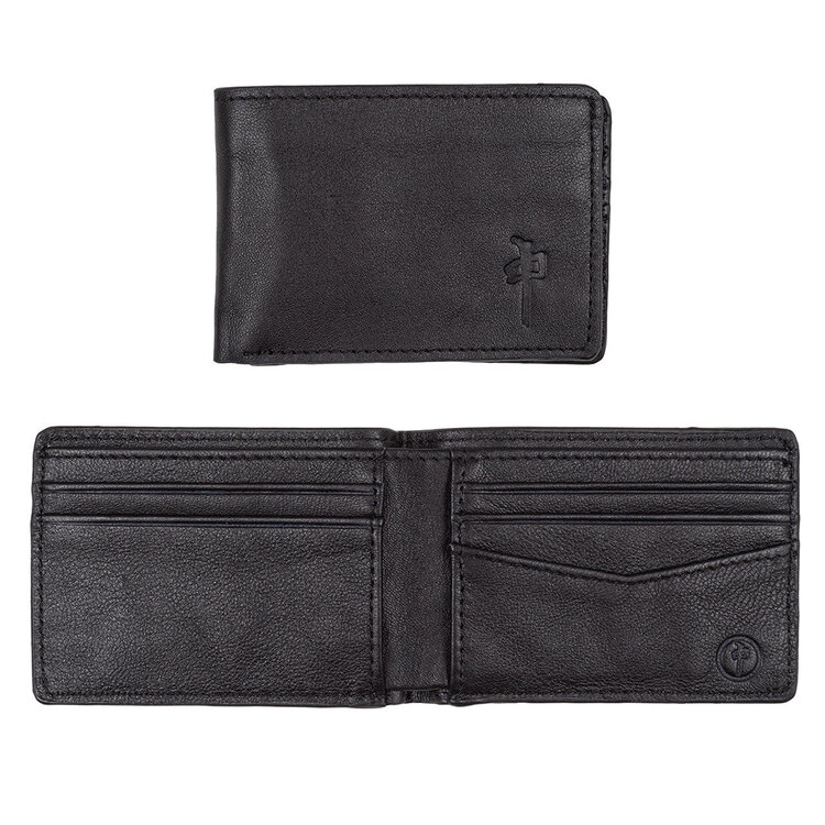 Red Dragon Supply Rds Genuine Leather Wallet | Black