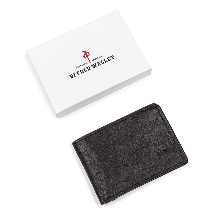Red Dragon Supply Rds Genuine Leather Wallet | Black