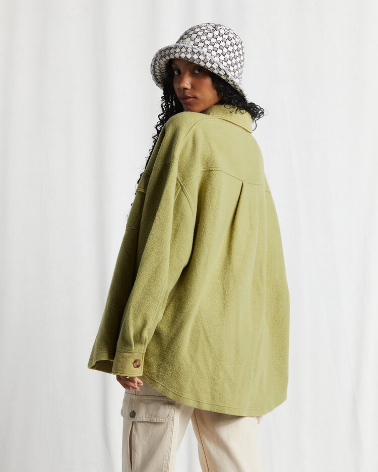 Billabong Billabong Any Time Shacket (Womens) | Avocado