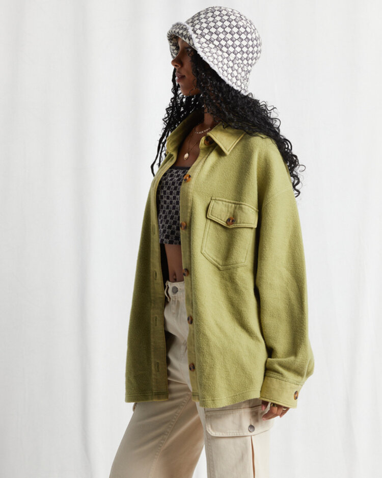 Billabong Billabong Any Time Shacket (Womens) | Avocado