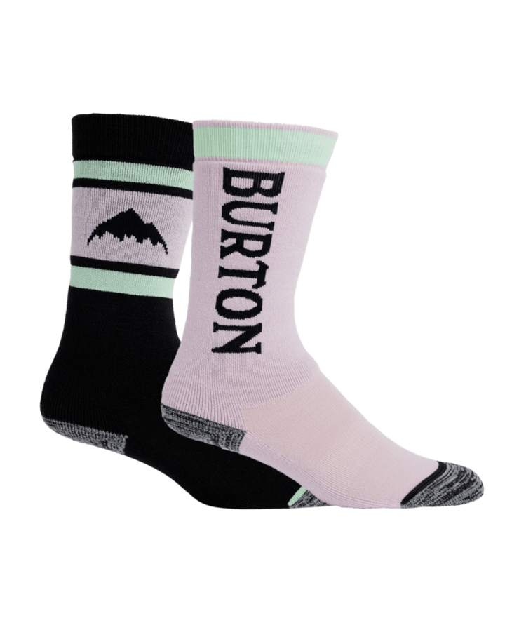 Burton Burton Kids Weekend Midweight Socks 2-Pack 2026 | Elderberry