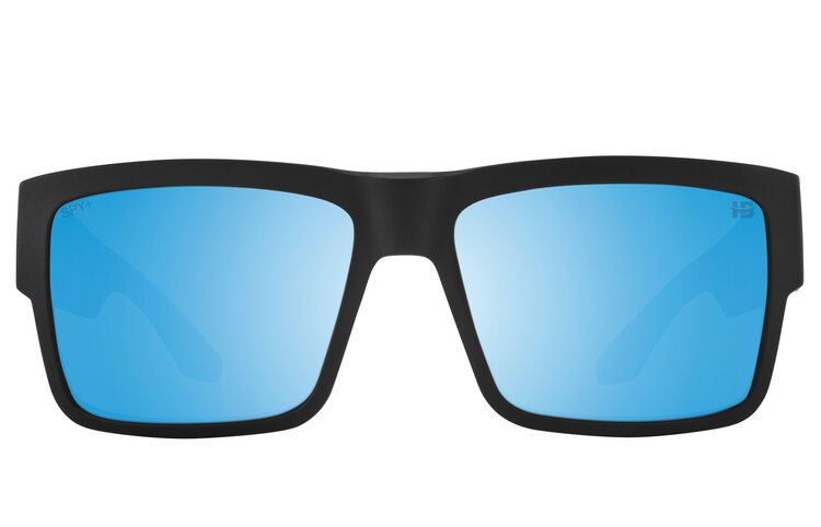 Spy Spy Cyrus Matte Black | Happy Boost Bronze Polar Ice Blue Spectra Mirror