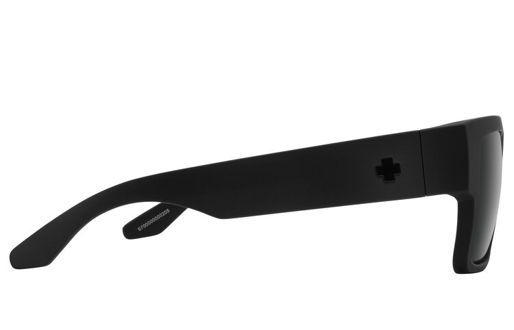 Spy Spy Cyrus Soft Matte Black | Happy Boost Polar Black Mirror