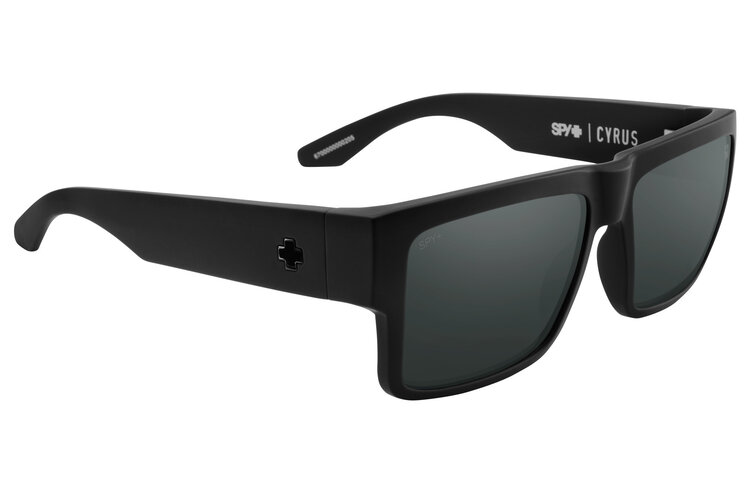 Spy Spy Cyrus Soft Matte Black | Happy Boost Polar Black Mirror