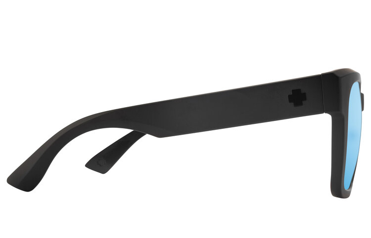 Spy Spy Dessa Matte Black | Happy Boost Polar Ice Blue Mirror