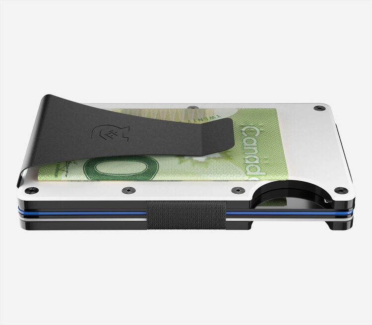 Ridge Ridge Aluminum - Money Clip | Matte White