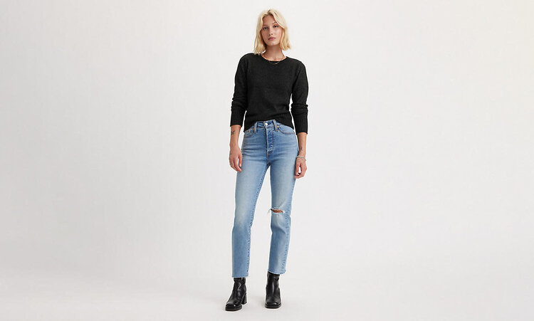 Levis Levis Wedgie Straight (Womens) | Night Sight