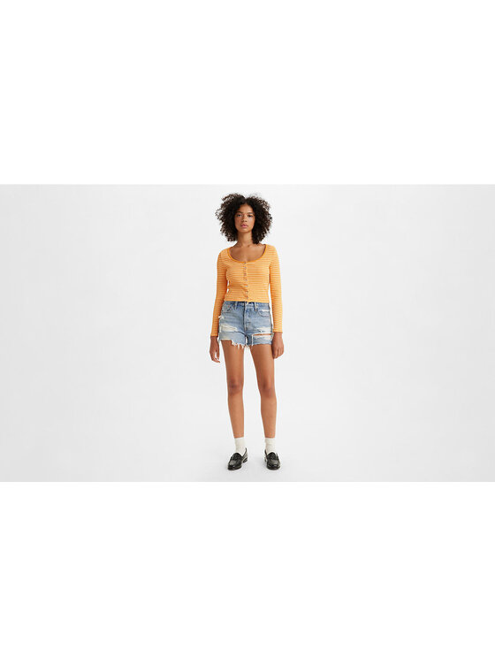 Levi's® 501® Mid Thigh Short - Women's Shorts in Camp Point