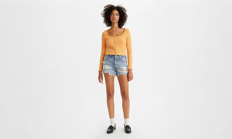 Levis Levis Womens 501 Original Short | Camp Point
