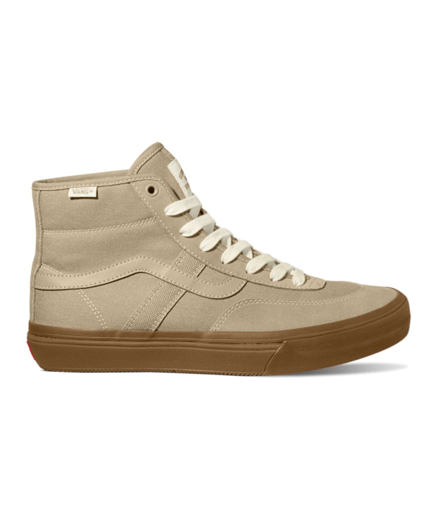 Vans Crockett High (Mens) | Khaki/Gum - The Drop Rideshop