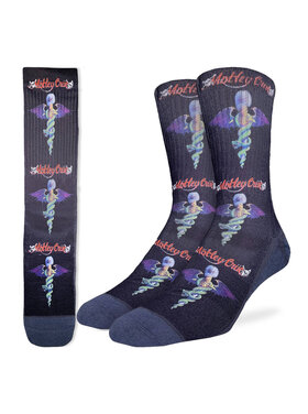Good Luck Socks Good Luck Sock Mötley Crüe Dr. Feelgood (Mens) | 8-13
