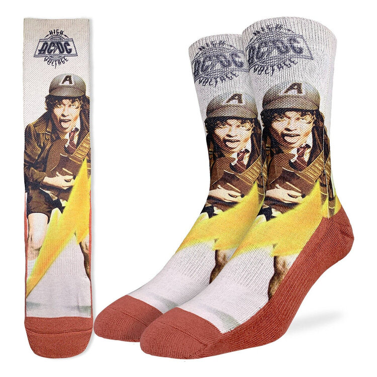 Good Luck Socks Good Luck Sock AC/DC High Voltage (Mens) | 8-13