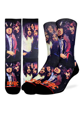 Good Luck Socks Good Luck Sock AC/DC Highway to Hell Socks (Mens) | 8-13