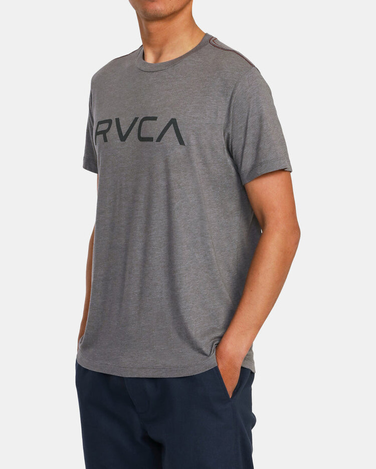 RVCA Rvca Mens Big Rvca Ss | Smoke Black