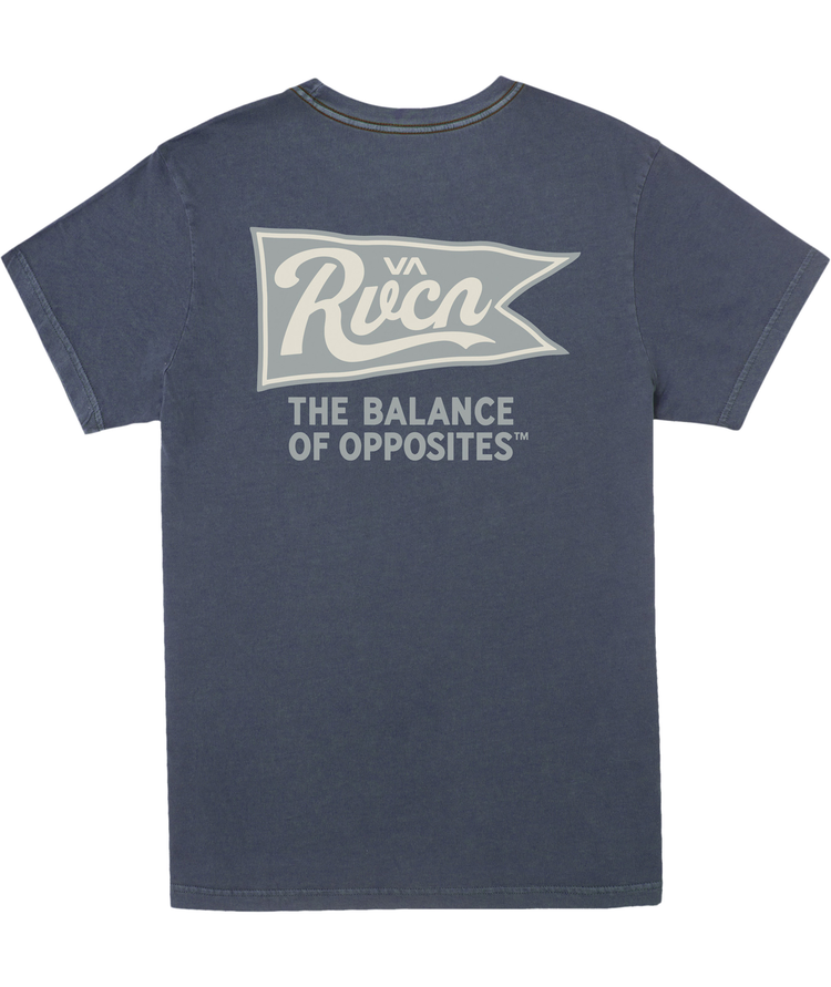 RVCA Rvca Pennantan Ss (Mens) | Moody Blue