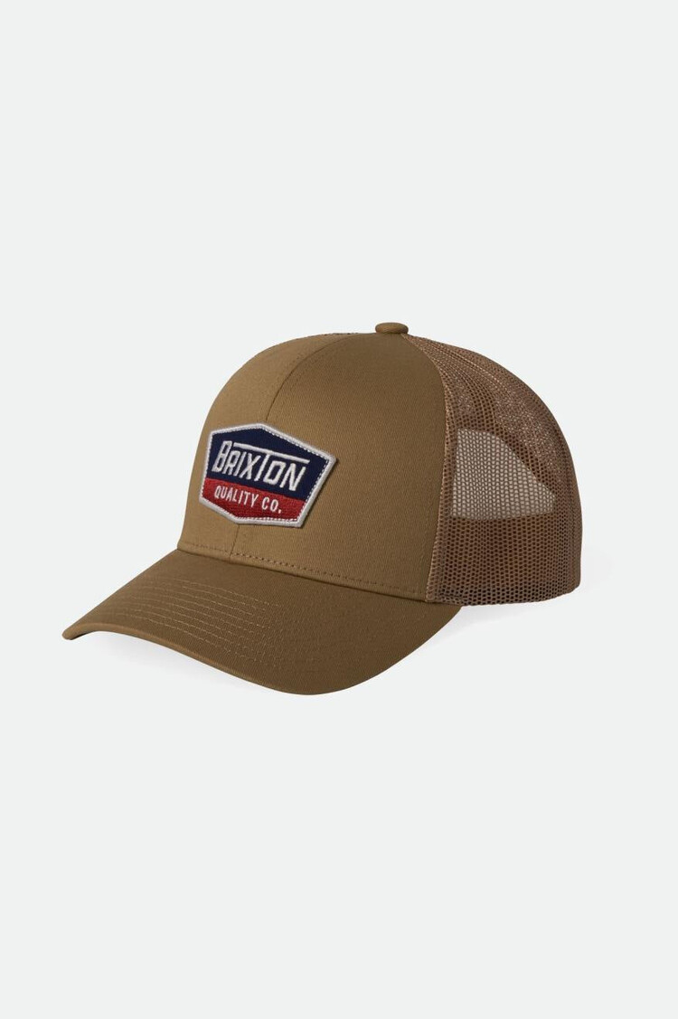 Brixton Brixton Regal Netplus Mp Trucker Hat (Mens) | Khaki/Khaki