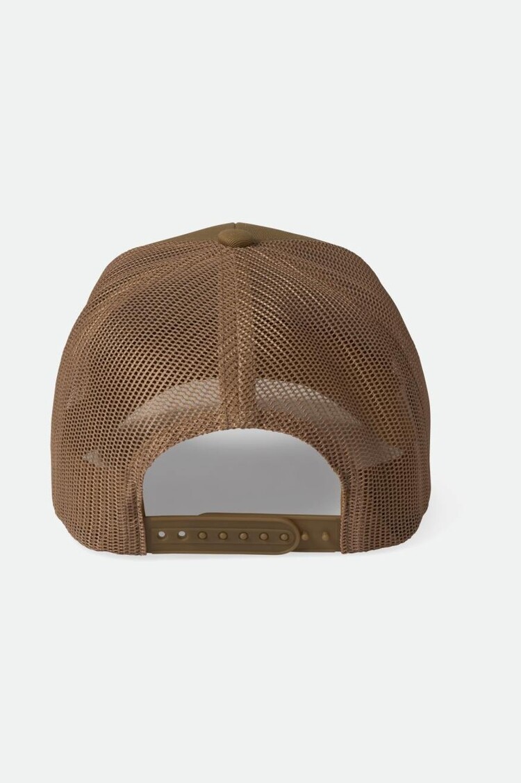 Brixton Brixton Regal Netplus Mp Trucker Hat (Mens) | Khaki/Khaki