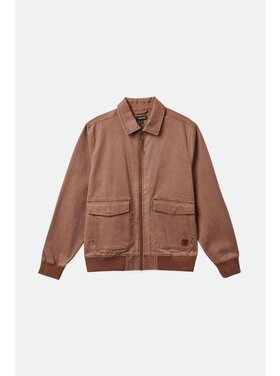 Brixton Brixton Mens Dillinger Station Jkt | Sepia Sol Wash