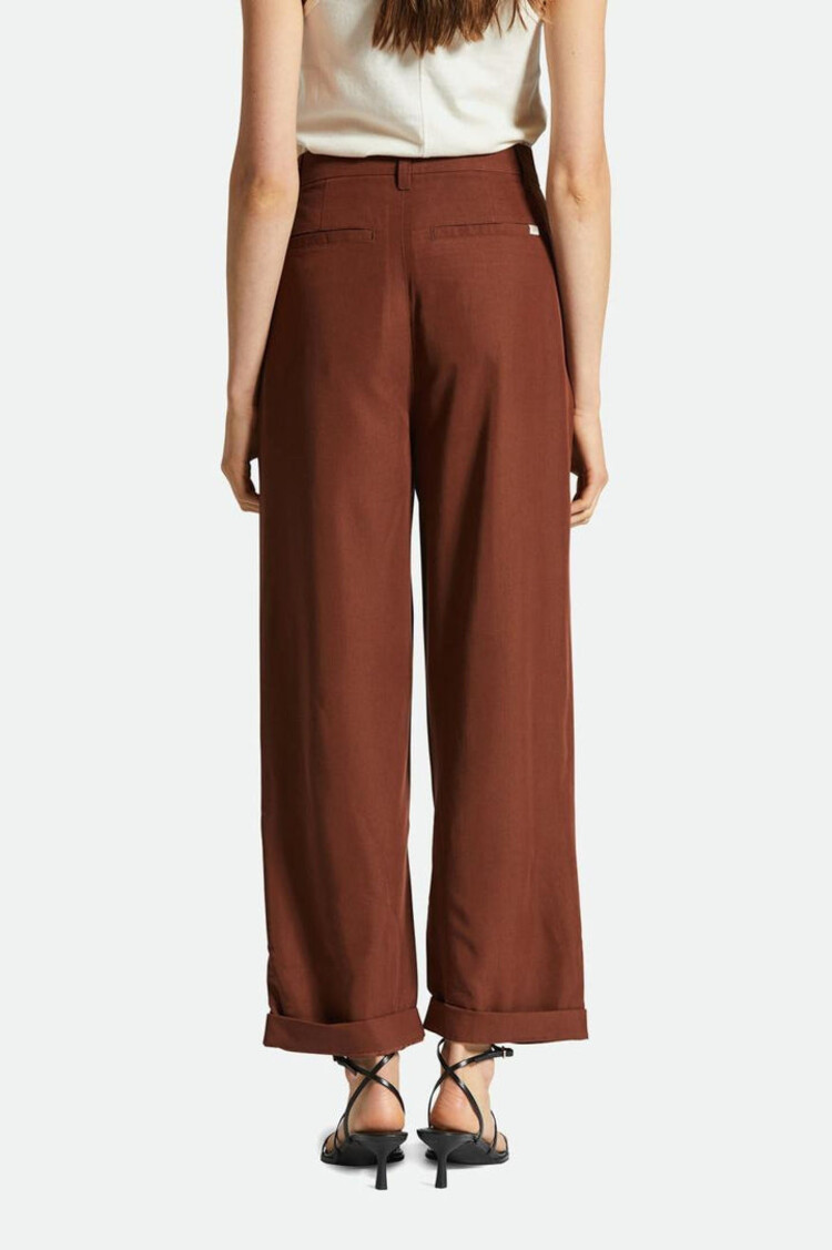 Brixton Brixton Womens Victory Trouser Pant | Sepia