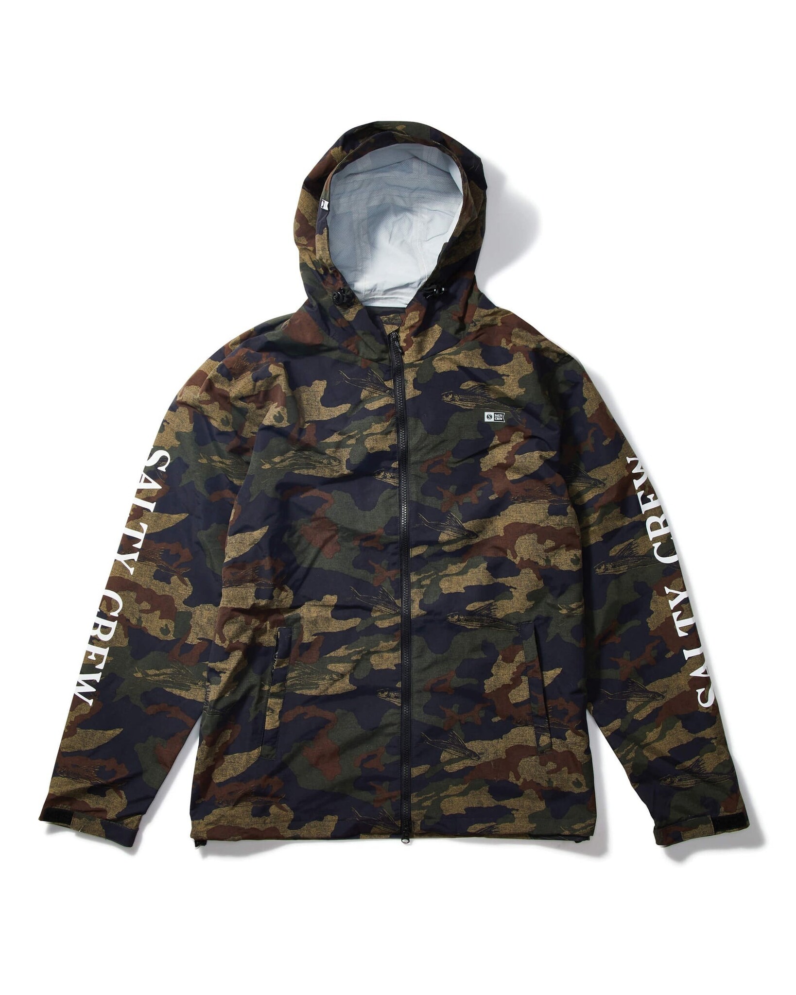 Salty Crew Mens Pinnacle Jacket Camo S3 Boardshop
