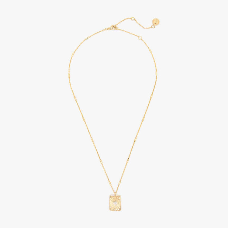 Pura Vida Pura Vida Heart Burst Pendant Necklace | Gold