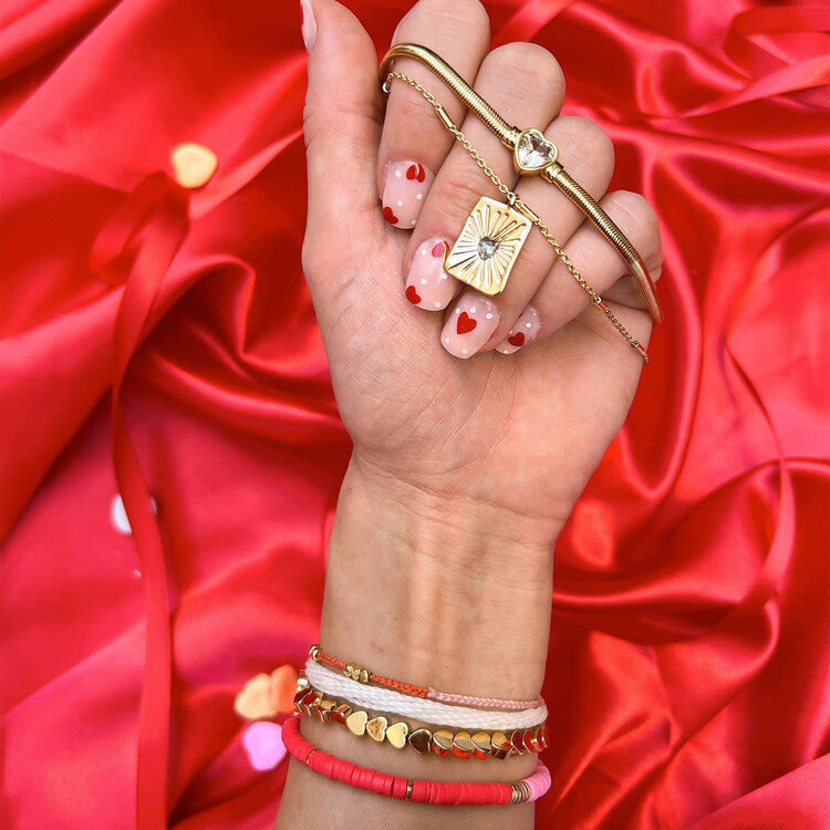 Pura Vida Pura Vida Heart Burst Pendant Necklace | Gold