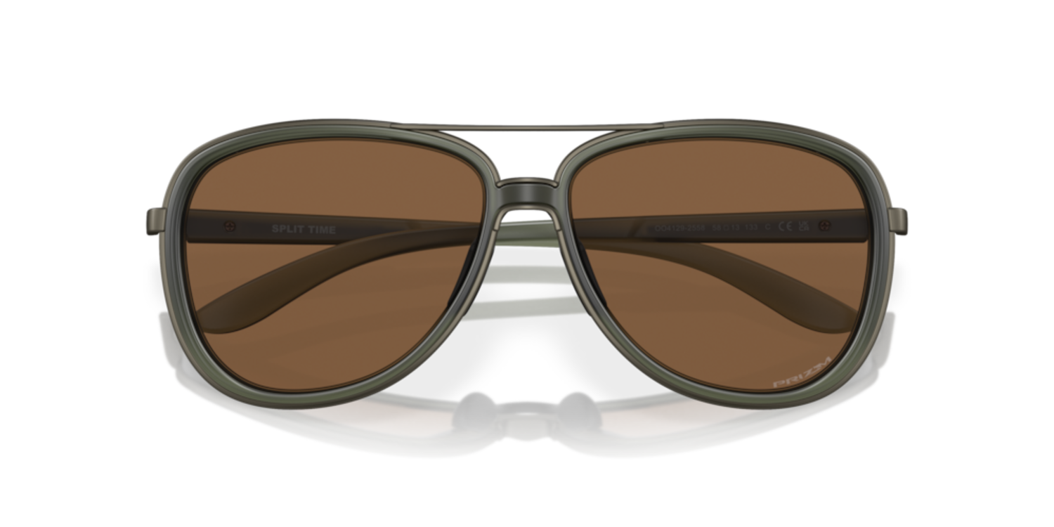 Oakley Split Time Matte Olive Ink | Prizm Bronze - The Drop Rideshop