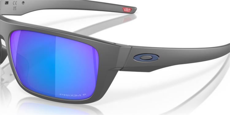 Oakley Oakley Drop Point Matte Dark Grey | Prizm Sapphire Iridium Polarized