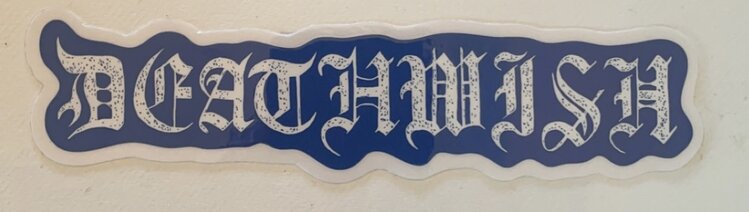 Deathwish Sticker | D9
