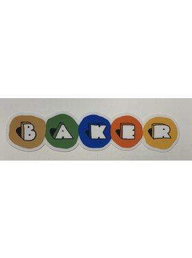 Baker Sticker | B3