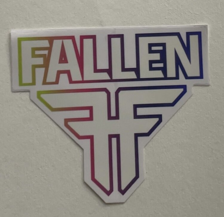 Fallen Sticker | F2