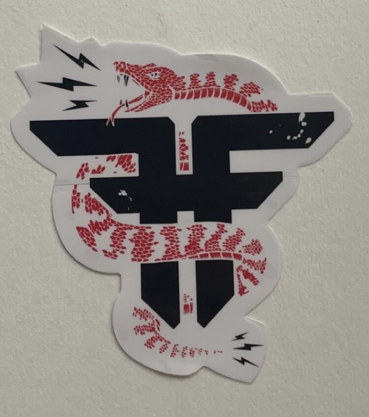 Fallen Sticker | F8