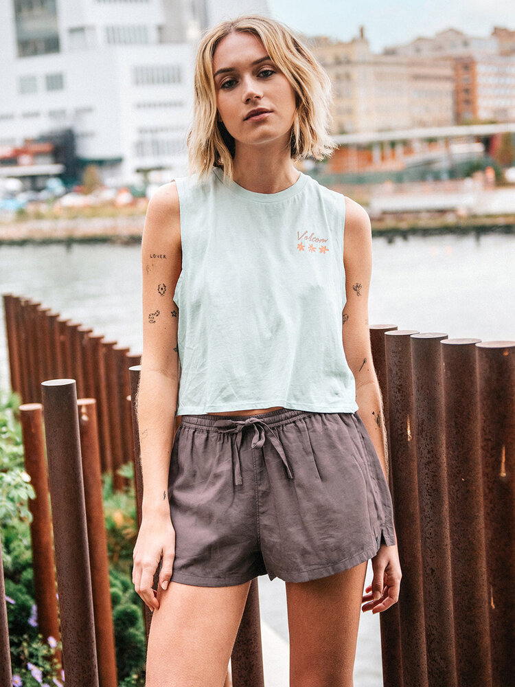 Volcom Volcom Womens Stone Def Short | Slate Grey