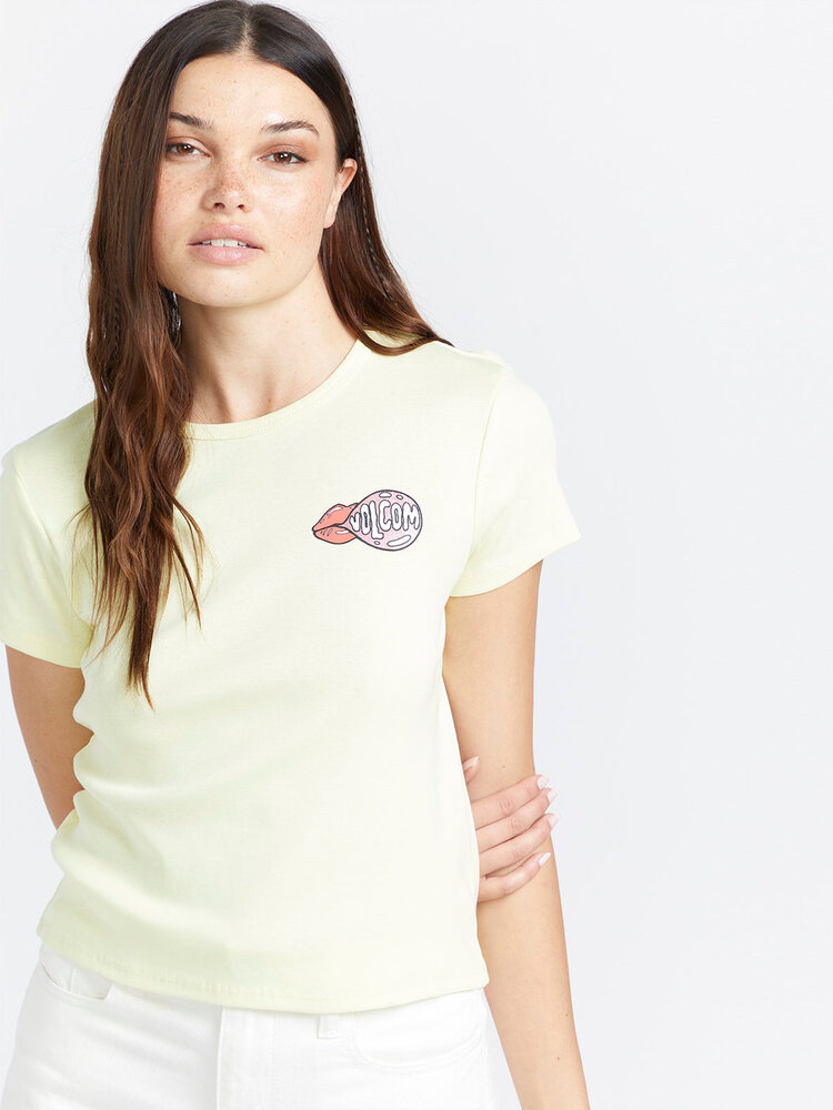 Volcom Volcom Womens Have A Clue Tee | Lemon