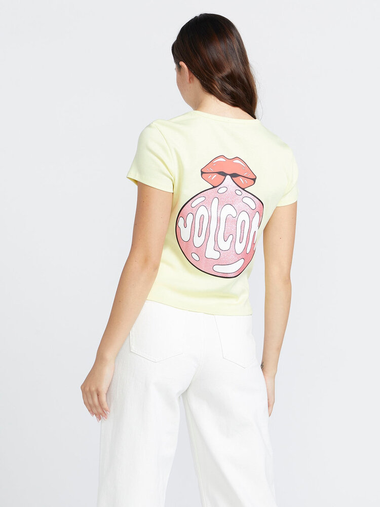 Volcom Volcom Womens Have A Clue Tee | Lemon