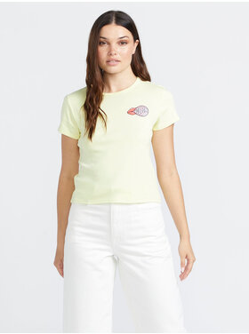 Volcom Volcom Womens Have A Clue Tee | Lemon