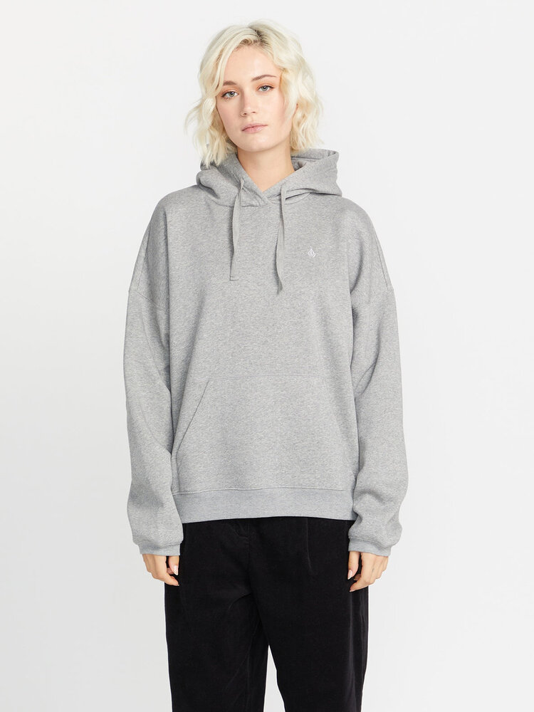 Volcom Volcom Stone Heart Up Hoodie (Womens) | Heather Grey