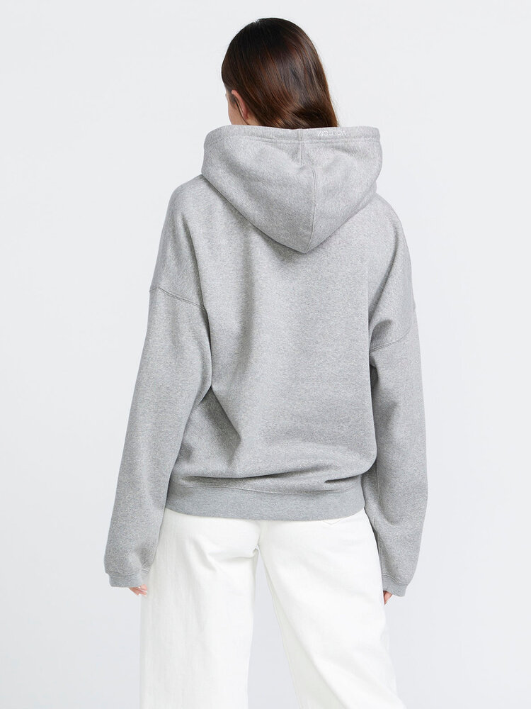 Volcom Volcom Stone Heart Up Hoodie (Womens) | Heather Grey