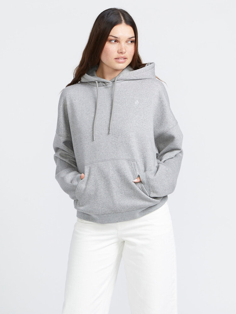 Volcom Volcom Stone Heart Up Hoodie (Womens) | Heather Grey