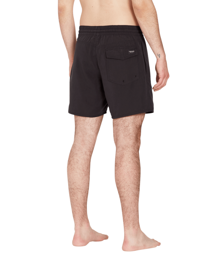 Volcom Volcom Mens Lido Solid Trunk 16 | Black