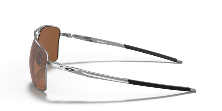 Oakley Oakley Gauge 8 Polished Chrome | Prizm Tungsten Polarized