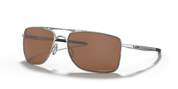 Oakley Oakley Gauge 8 Polished Chrome | Prizm Tungsten Polarized