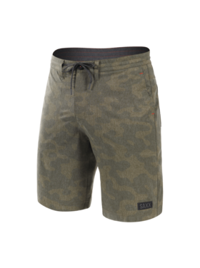 SAXX Saxx Land To Sand 2N1 Short | Quicksand Camo- Green Htr