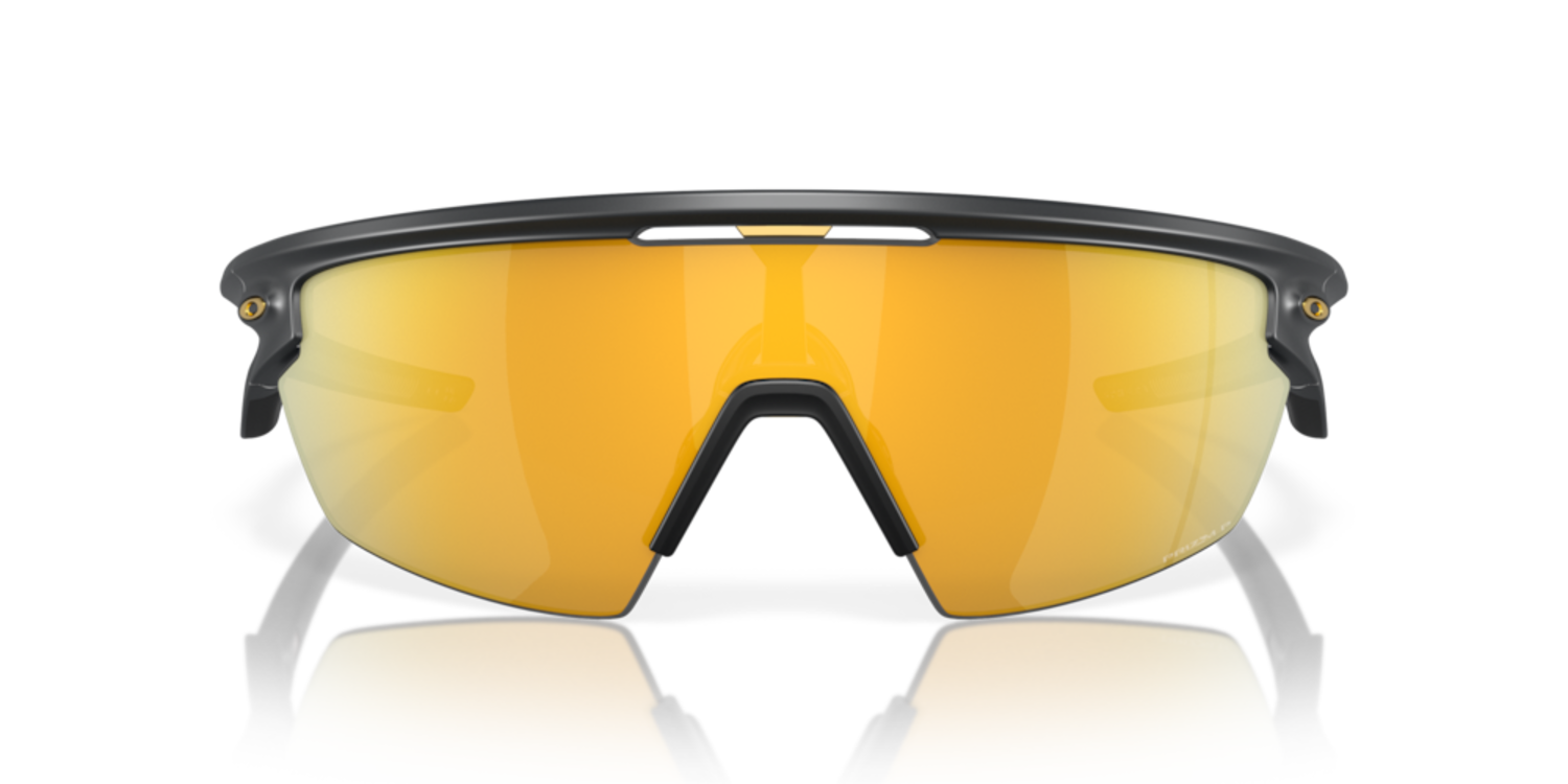 Oakley Sphaera Matte Carbon | Prizm 24K Polarized - The Drop Rideshop