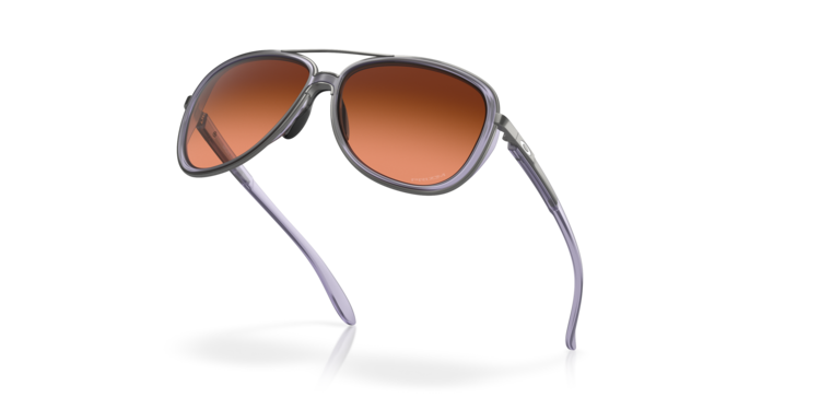 Oakley Oakley Split Time Matte Transparent Lilac | Prizm Brown Gradient